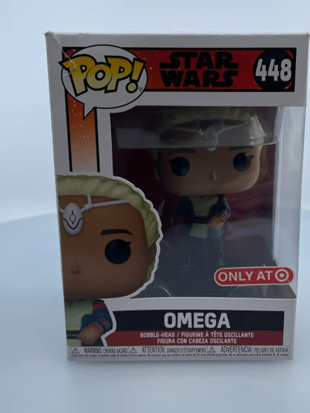Funko POP! Star Wars The Bad Batch Omega #448 Target Exclusive Vinyl Figure - (192728)