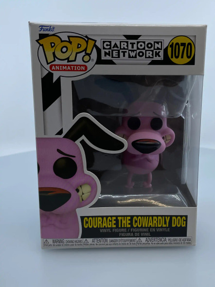 Funko POP! Animation Courage the Cowardly Dog #1070 Vinyl Figure - (192734)