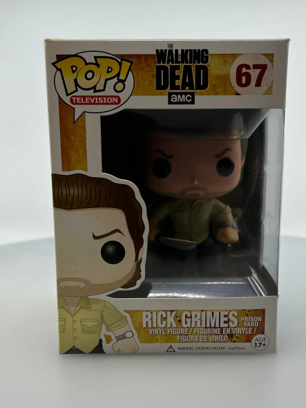 Funko POP! Television The Walking Dead Rick Grimes (Prison Yard) #67 - (192832)