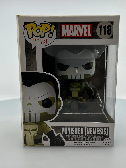 Funko POP! Marvel Punisher (Nemesis) #118 Vinyl Figure - (192761)