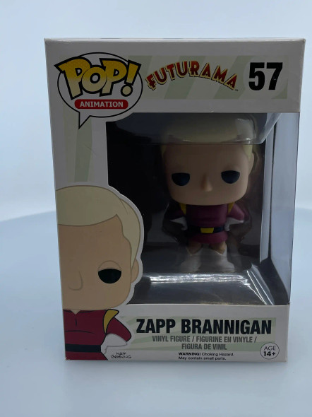 Funko POP! Animation Futurama Zapp Brannigan #57 Vinyl Figure - (192790)