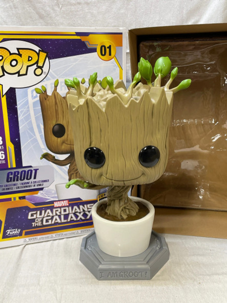 Funko POP! Marvel Guardians of the Galaxy Groot (Supersized 18'') #1 - (192906)