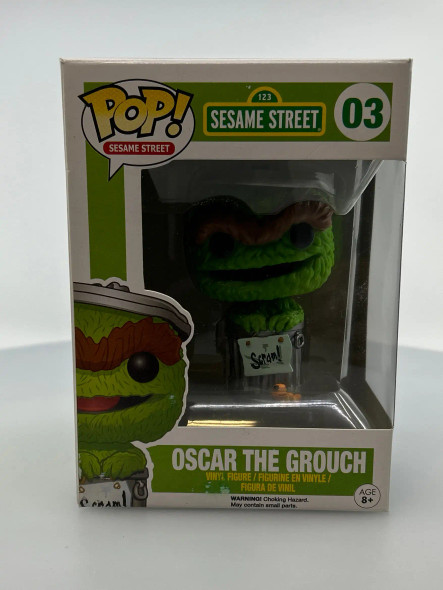 Funko POP! Television Sesame Street Oscar the Grouch #3 Vinyl Figure - (192990)