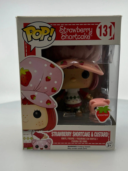 Funko POP! Animation Strawberry Shortcake & Custard (Scented) #131 Vinyl Figure - (192999)