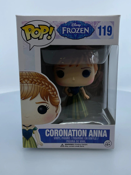 Funko POP! Disney Frozen Anna Coronation #119 Vinyl Figure - (192961)
