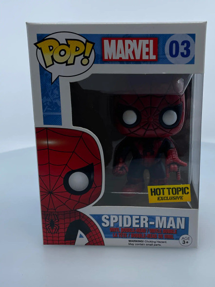 Funko POP! Marvel Spider-Man #3 Hot Topic Exclusive Vinyl Figure - (192974)