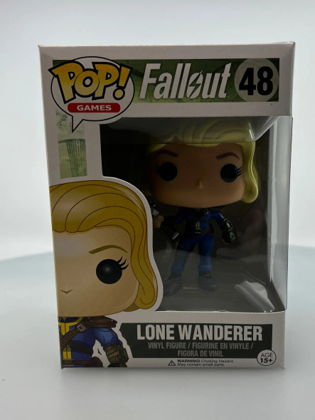 Funko POP! Games Fallout Lone Wanderer (Female) #48 Vinyl Figure - (192929)