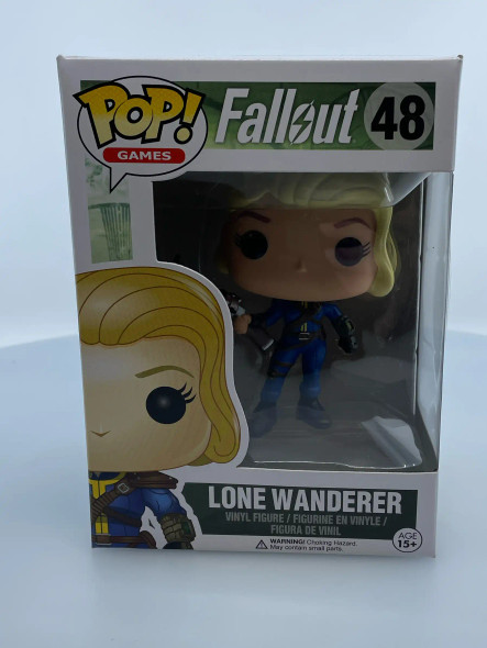 Funko POP! Games Fallout Lone Wanderer (Female) #48 Vinyl Figure - (192919)