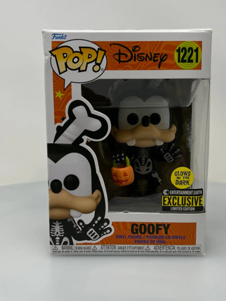 Funko POP! Disney Goofy (Glows in the Dark) #1221 Entertainment Earth Exclusive - (193966)