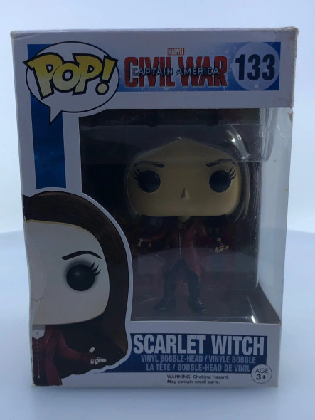 Funko POP! Marvel Captain America: Civil War Scarlet Witch #133 Vinyl Figure - (194135)