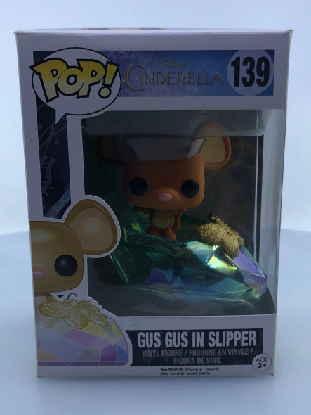 Funko POP! Disney Cinderella Gus Gus in Slipper #139 Vinyl Figure - (194129)
