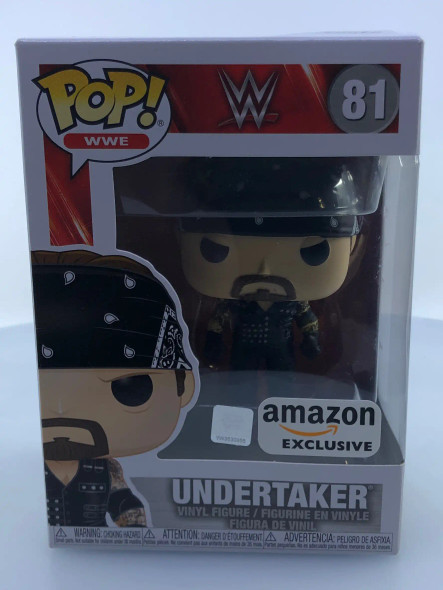 Funko POP! WWE Undertaker #81 Amazon Exclusive Vinyl Figure - (194105)
