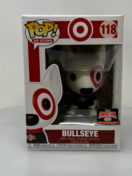 Funko POP! Ad Icons Bullseye #118 Target Con Exclusive Vinyl Figure - (194104)