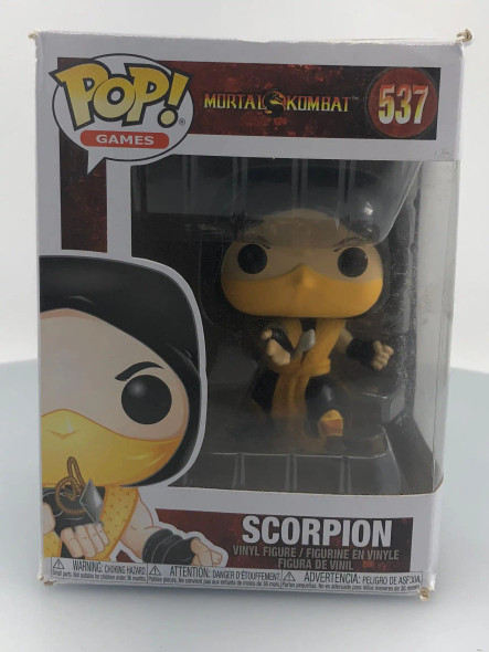 Funko POP! Games Mortal Kombat Scorpion #537 Vinyl Figure - (116830)