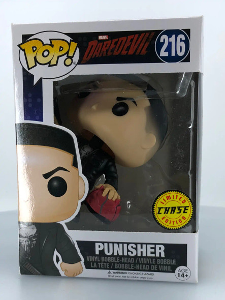 Funko POP! Marvel Daredevil (Series) Punisher (w/ DD Mask) #216 Vinyl Figure - (95357)