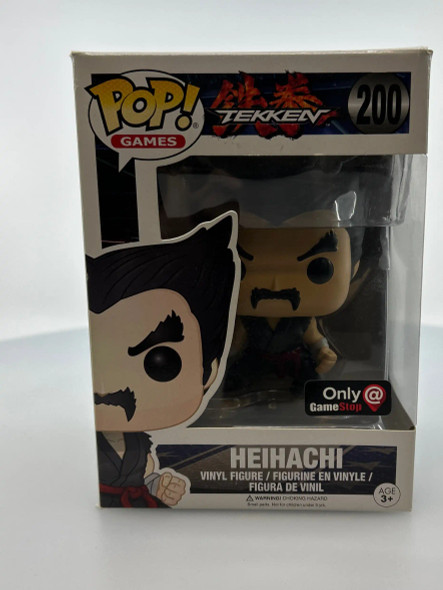 Funko POP! Games Tekken Heihachi (Judo) (Black Red) #200 Vinyl Figure - (194825)