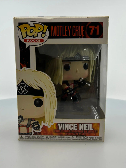 Funko POP! Rocks Motley Crue Vince Neil #71 Vinyl Figure - (194848)