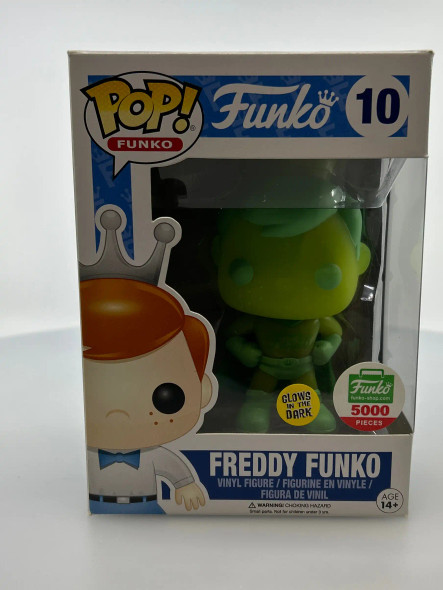 Funko POP! Freddy Funko (Green) #10 Funko Exclusive Vinyl Figure - (194789)