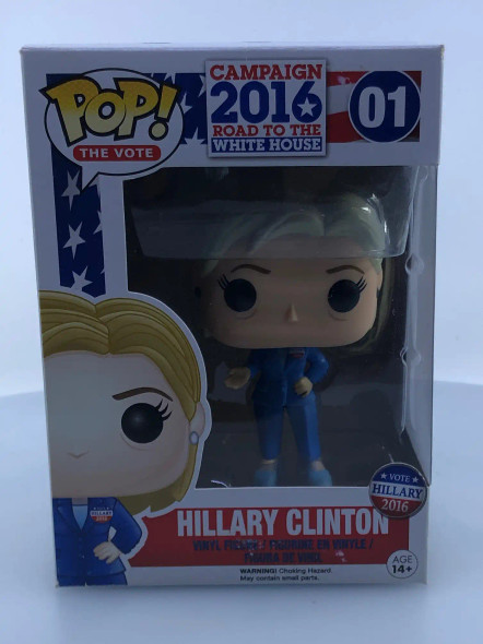Funko POP! Celebrities The Vote Hillary Clinton #1 Vinyl Figure - (195119)