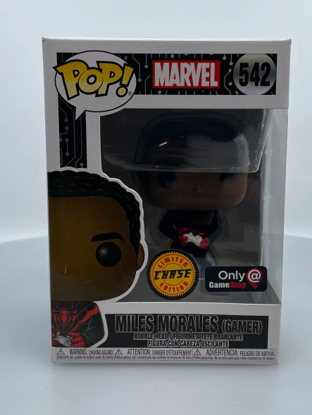 Funko POP! Marvel Miles Morales (Gamer) (Chase) #542 GameStop Exclusive - (195209)