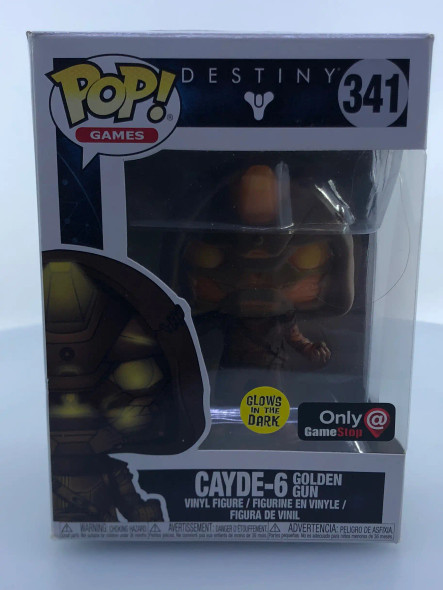 Funko POP! Games Destiny Cayde-6 with Golden Gun (Gold) #341 GameStop Exclusive - (196273)