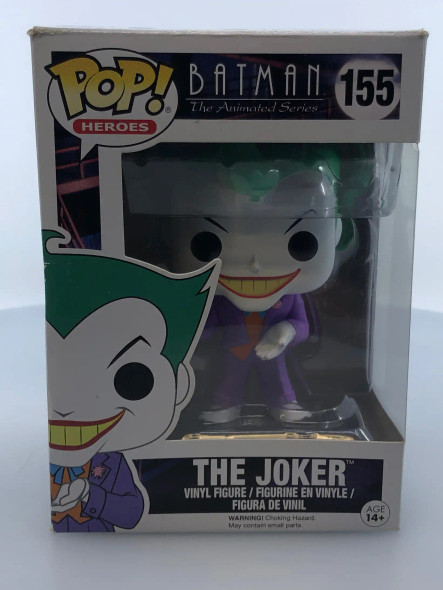 Funko POP! Heroes (DC Comics) Batman: The Animated Series The Joker #155 - (196887)