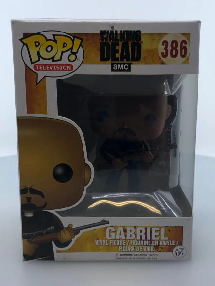 Funko POP! Television The Walking Dead Gabriel Stokes #386 Vinyl Figure - (196882)