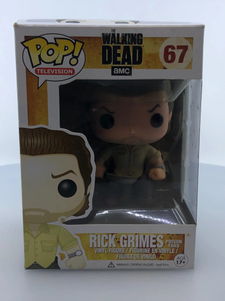 Funko POP! Television The Walking Dead Rick Grimes (Prison Yard) #67 - (196897)