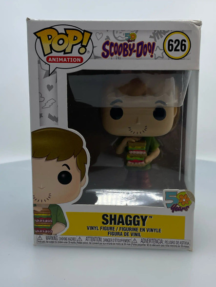 Funko POP! Animation Scooby-Doo Shaggy with sandwich #626 Vinyl Figure - (196857)