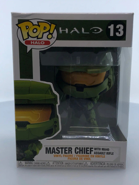Funko POP! Games Halo Master Chief with MA40 Assault Rifle #13 Vinyl Figure - (197002)