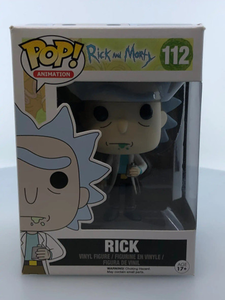 Funko POP! Animation Rick and Morty Rick Sanchez #112 Vinyl Figure - (197880)