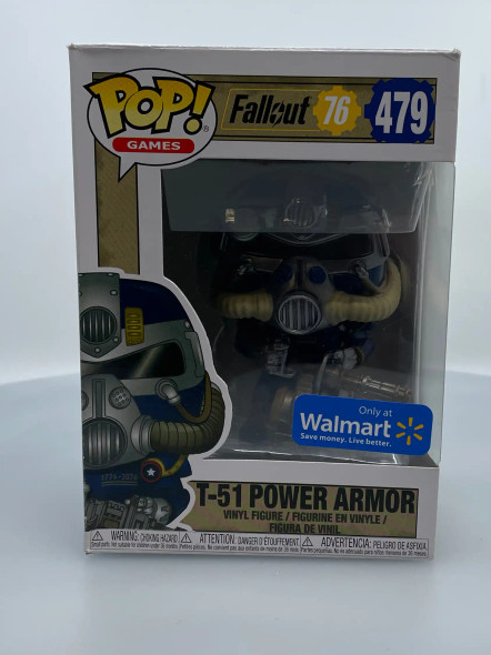 Funko POP! Games T-51 Power Armor (Fallout 76) #479 Walmart Exclusive - (197868)