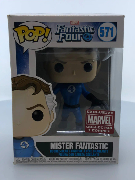 Funko POP! Marvel Fantastic Four Mister Fantastic #571 Vinyl Figure - (197837)
