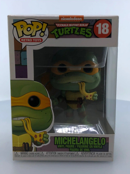 Funko POP! Retro Toys Teenage Mutant Ninja Turtles Michelangelo #18 Vinyl Figure - (198120)