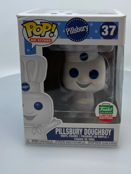 Funko POP! Ad Icons Pillsbury Doughboy #37 Funko Exclusive Vinyl Figure - (199651)