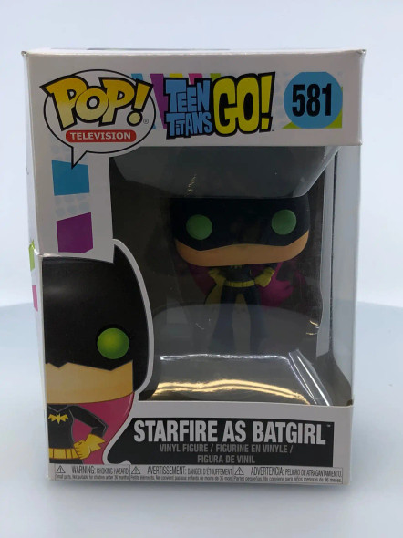 Funko POP! Television DC Teen Titans Go! Starfire as Batgirl #581 Vinyl Figure - (199635)