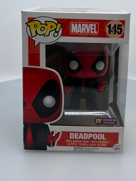 Funko POP! Marvel Deadpool in Suit and Tie #145 Previews Exclusive Vinyl Figure - (201604)