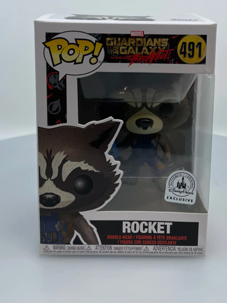 Funko POP! Marvel Guardians of the Galaxy Rocket (Mission Breakout) #491 - (201602)