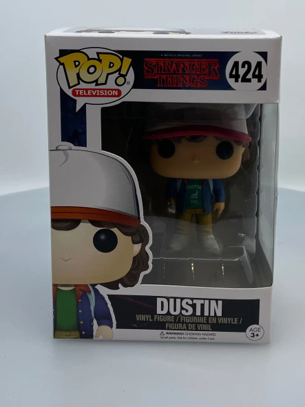 Funko POP! Television Stranger Things Dustin Henderson with compass #424 - (201572)
