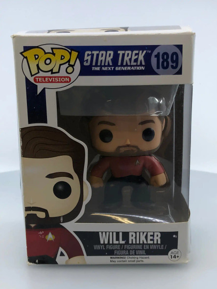 Funko POP! Television Star Trek Will Riker #189 Vinyl Figure - (202557)