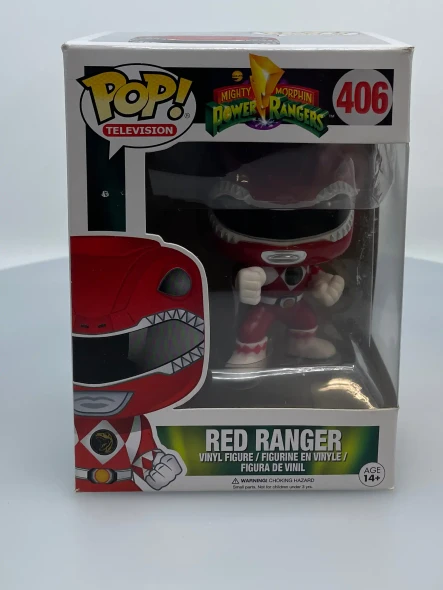 Funko POP! Television Power Rangers Red Ranger #406 Vinyl Figure - (202690)