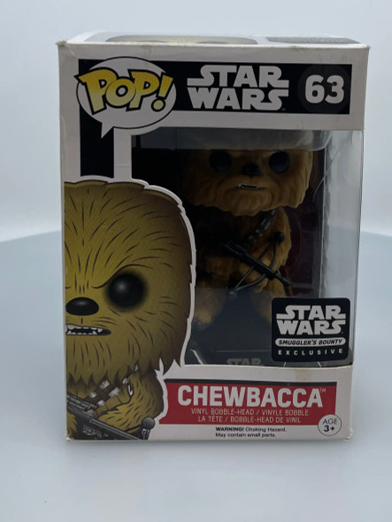 Funko POP! Star Wars The Force Awakens Chewbacca - (Flocked) #63 Vinyl Figure - (203076)