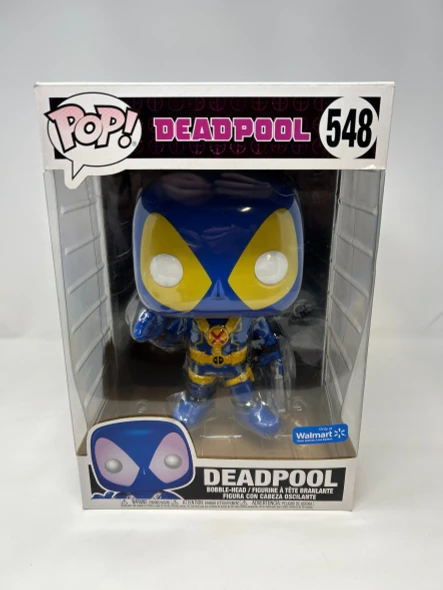 Funko POP! Marvel Deadpool (Blue & Yellow) (Supersized) #548 Walmart Exclusive - (209496)