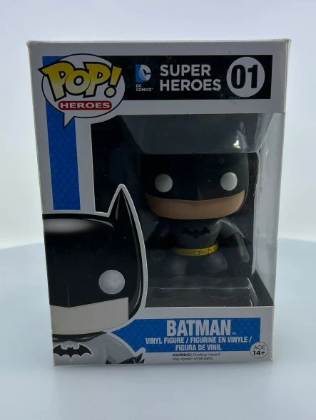 Funko POP! Heroes (DC Comics) DC Super Heroes Batman - Bobble Head #1 - (174510)