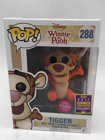 Funko POP! Disney Winnie the Pooh Tigger Bouncing (Flocked) #288 Vinyl Figure - (60525)
