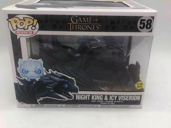 Funko POP! Night King riding Icy Viserion (Glow in the Dark) #58 - (61375)
