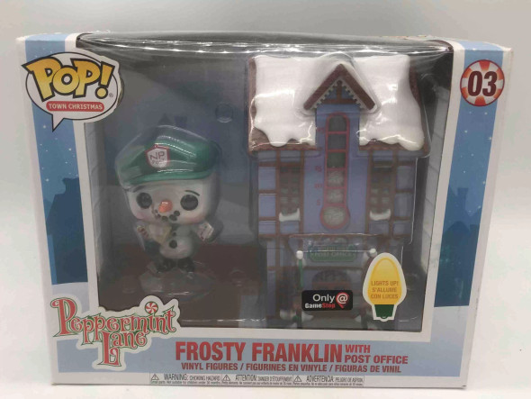 Funko POP! Holidays Christmas Peppermint Lane Frosty Franklin & Post Office #3 - (61430)