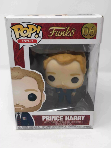 Funko POP! Icons The Royal Family Prince Harry #6 Vinyl Figure - (61601)