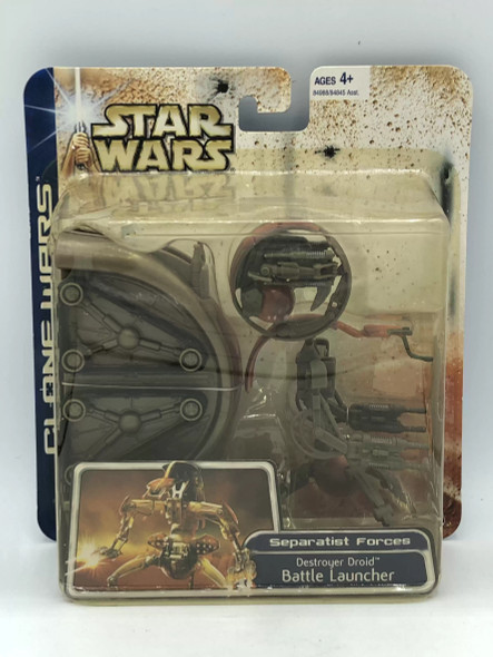 Star Wars Clone Wars Realistic (2003 Series) Basic Figures Destroyer Droid - (46329)
