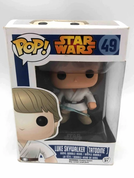 Funko POP! Star Wars Blue Box Luke Skywalker on Tatooine #49 Vinyl Figure - (62322)
